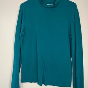 St. John's Bay Teal Turtleneck Women’s Size L